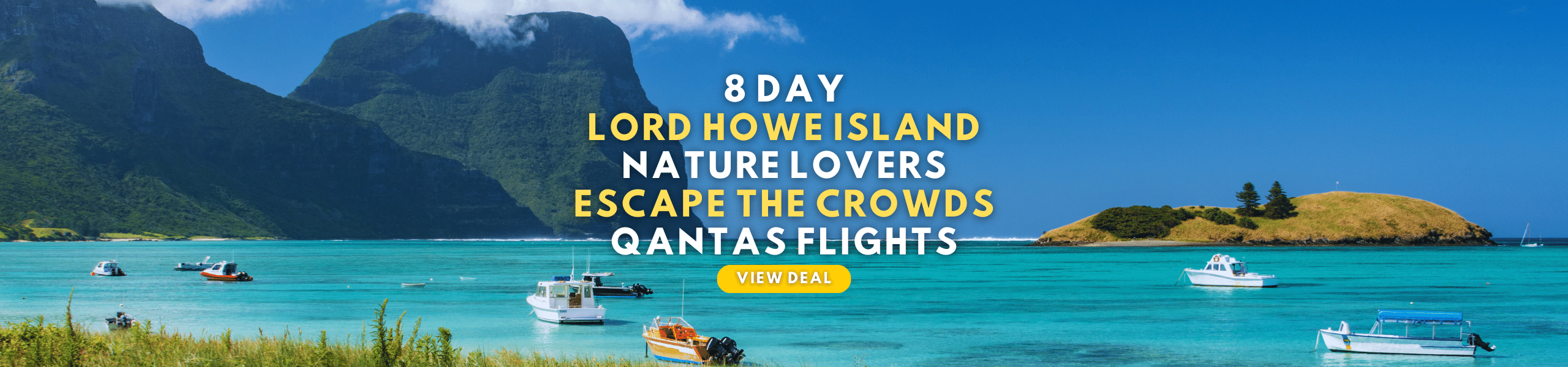 Package Tours To Lord Howe Island From Australia 